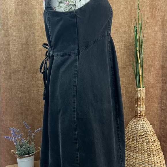 ASOS Design Maternity Soft Denim A-line Mini Dress - Picture 5 of 9